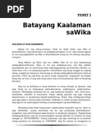 Talumpati Tungkol Sa Wika
