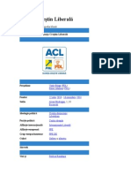 Alian A Cre Tin Liberală Ț Ș: de La Wikipedia, Enciclopedia Liberă