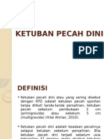 Download Ketuban Pecah Dini ppt by RezkyLestariYD SN290714123 doc pdf