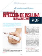 Tecnicas de Inyeccion de Insulina