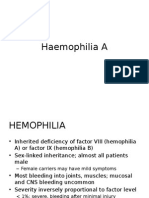 Haemophilia A