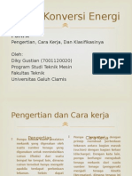 Persentasi Mesin Konversi Energi Pompa