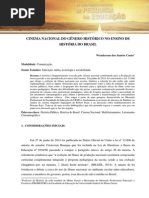 Cinema Nacional do Gênero Histórico e Ensino de História do Brasil