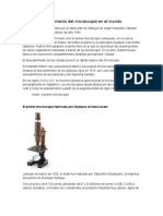 El Nacimiento Del Microscopio en El Mundo