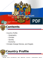 Russia Country Profile and Climate Change Policy