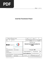 Leak Testing Procedure Overview | PDF | Leak | Pressure
