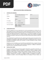 Gestion Estrategica Empresarial