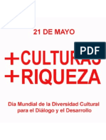 Diversidad Cultural 21 de Mayo Dia Mundial