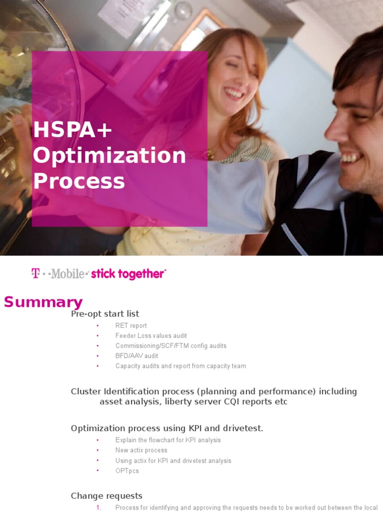 HSPA+ Optimization Process Guide | PDF | High Speed Packet Access ...