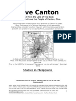 Love Canton Study Guide