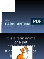 Farm Animal Riddles