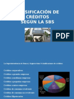 Clasificación Calificación SBS Provisiones