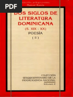 Manuel Rueda - Dos Siglos de Literatura Dominicana (S. XIX - XX) Poesía II