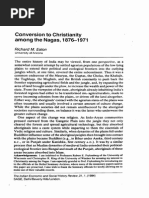 Conversion To Christianity Among The Nagas
