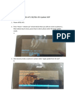 B1-A71 Sd&Sds Os Update Sop