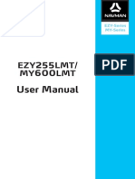 Navman EZY255 MY600 User Manual A5 1.8 en R01