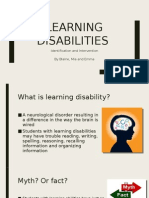 Learning Disabilities