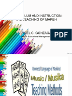 Curriculum Instruction - The Teaching of Music