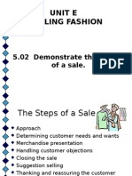 Steps of The Sale