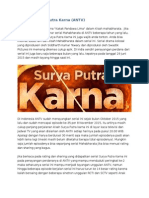 Sinopsis Surya Putra Karna (ANTV)