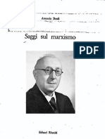 Antonio Banfi, Saggi Sul Marxismo