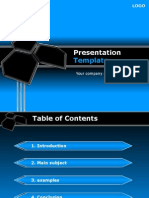 Report PPT Template 028