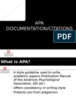 Week 5 - APA Documentation and Citations 1HW12
