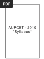 Download Aurcet Syllabus by rajendra kumar devarapalli SN29077272 doc pdf