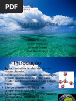 Oceano e Clima 