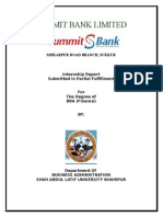 Internship Report Summit Bank