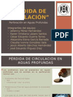 Pérdida de Circulación