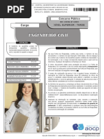 Instituto Aocp 2014 Ufgd Engenheiro Civil Prova