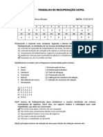 Trabalho Radiação - Recuperação