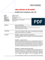 Informe Taller Sensibilización Vih 24.10.15 Cpah