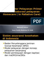 Peran Dokter Pelayanan Primer Dalam Kolaborasi Pelayanan Homecare