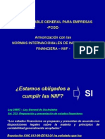 Diapositivas Nuevo Plan Contable General para Empresas