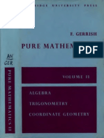 Pure Mathematics (Sixth Form) Vol.2