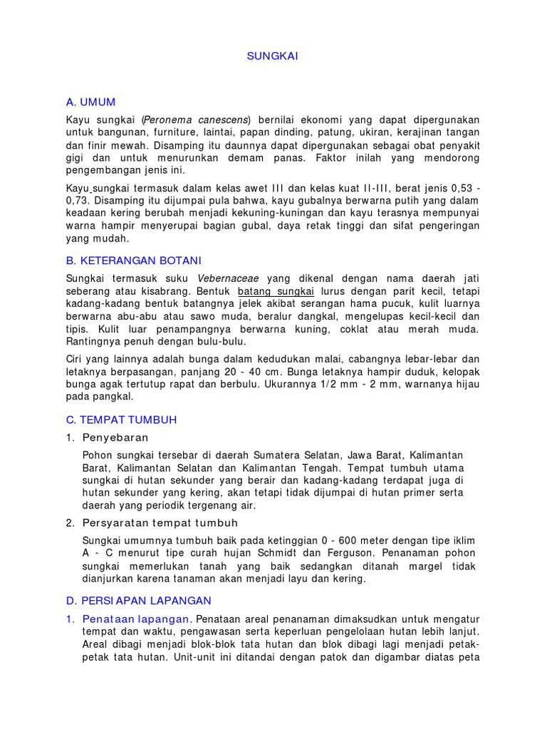 Budidaya Sungkai   Budidaya Sungkai