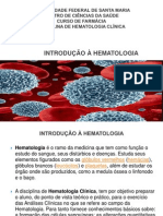 Introdução À Hematologia