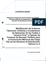 Informe Osinerg Gart Dde 059 2005 Semestral