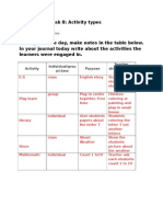 Observation Task 8