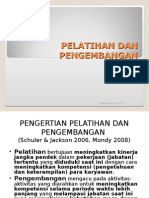 Pelatihan Dan Pengembangan