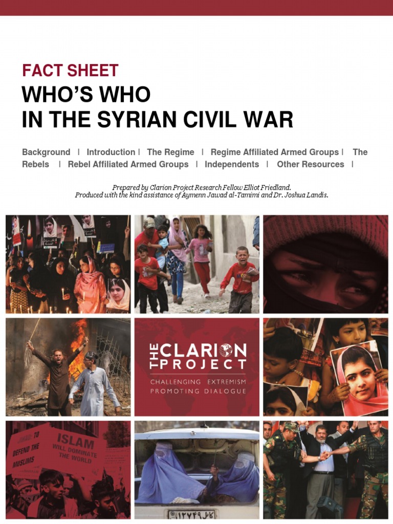 Clarion Project Syrian Civil War Factsheet | PDF | Free Syrian Army ...