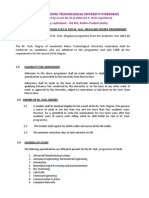 MTech Regulations R15 PDF