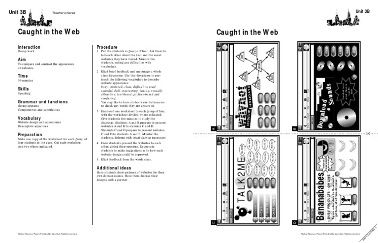 Caught in The Web Level 4 | PDF | Websites | World Wide Web