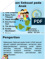 Kespro Kekerasan Seksual Pada Anak