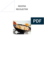 Recetas Recolector