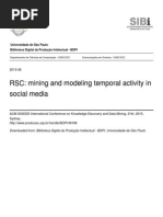 RSC Mining and Modeling Temporal