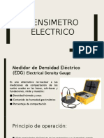 Medidor densidad eléctrico suelos (EDG