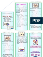 Leaflet Perawatan Payudara